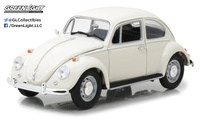 1:18 1967 Volkswagen Beetle Right-Hand Drive - Lotus White Greenlight