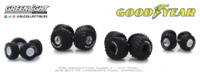 Auto Body Shop - Wheel & Tire Packs Series 2 " Kings of Crunch Goodyear" greenlight 1:64