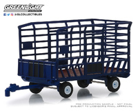 Bale Throw Wagon Greenlight 1:64