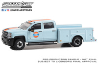 Chevrolet 3500HD Dually Service "Gulf Oil" (2018) Greenlight 1:64