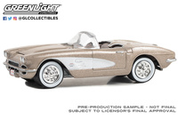 Chevrolet Corvette Convertible - Fawn Beige Metallic (Lot #1041) 1961 greenlight 1:64