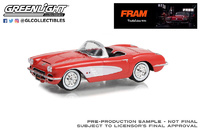 Chevrolet Corvette - FRAM OIL (1934)  Greenlight 1:64