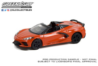 Chevrolet Corvette Stingray - Orange "Muscle series 26" (2021) Greenlight 1:64 