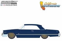 Chevrolet Impala – Dark Blue and Gold "Lowrider" (1963) Greenlight 1:64 