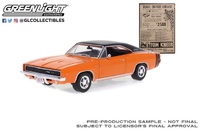 Dodge Bengal Charger R/T "Tom Kneer Dodge" (1968) Greenlight 1:43