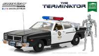 Dodge Monaco - Metropolitan Police "Terminator" with figure (1977) Greenlight 1:18