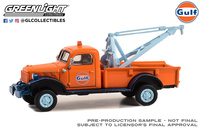 Dodge Power Wagon Wrecker (1947) "Gulf Oil Series 2" Greenlight 1/64