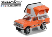 Dodge Ramcharger SE with Campotel Cartop Sleeper Tent  The Great Outdoors Series 2 Greenlight 1:64