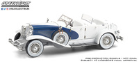 Duesenberg II SJ "White and Blue" GreenLight 1:18