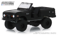 Ford Bronco "Doors Removed" Serie Black Bandit 21 (1969) Greenlight 1:64