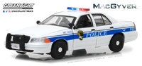 Ford Crown Victoria - Police Interceptor California Police "MacGyver" (2003) Greenlight 1:43