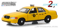 Ford Crown Victoria Taxi "John Wick 2" (2008) Greenlight 1:43