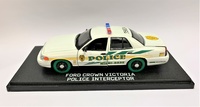 Ford Crown Victoria interceptor police of Miami-Dade "CSI" (2003) Greenlight 1:43