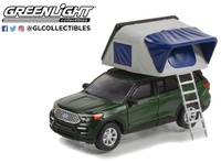 Ford Explorer Limited with Modern Truck Bed Tent The Great Outdoors Series 2 Greenlight 1:64