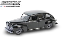 Ford Fordor Super Deluxe Lowrider "Black Bandit series 29" (1948) Greenlight 1:64