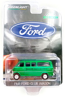 Furgoneta Ford Club Wagon - "School Bus" (1968) Greenmachine 1:64