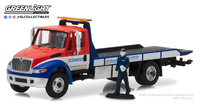 International Durastar Flatbed "BF Goodrich" 24-Hour Tire Service with Repair Man Figure (2013) Greenlight 1:64