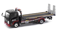 Isuzu N Series SF Express Flatbed Tow Truck Tiny City - ATCCN64027 - scale 1/64