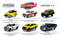 Lot 6 cars All Terrain Series 14 Greenlight 1:64