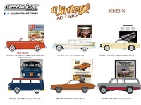 Lot of Vintage Ad Cars Series 10 Greenlight 1:64