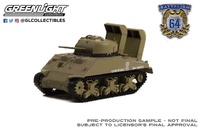 M4 Sherman Tank with Deep Wading Gear - U.S. Army World War II - "Normandy" (1944) Greenlight 1:64