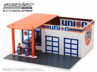 Mechanic's Corner Series 6 - Vintage Gas Station "Unión 76" Greenlight 1:64