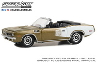 Plymouth 'Cuda Convertible - Tawny Gold (Lot #1071) 1971  greenlight 1:64
