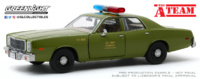 Plymouth Fury U.S. Army Police "The A-Team" (1977) Greenlight 1:24