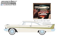Plymouth Fury "Vintage Ad Cars Series 10" (1957) Greenlight 1:64