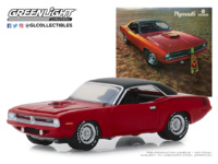 Plymouth HEMI 'Cuda “Hello, New People. We Have A New Car For You” (1970) Greenlight 1:64 