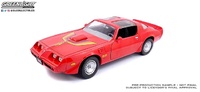 Pontiac Firebird "Fire Am-VSE" Red (1977) Greenlight 1:18