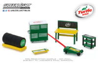 Shop tools accesories "Auto Body Shop Turtle Wax" Greenlight 1:64