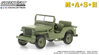 Willys Jeep CJ-2A (1949) "MASH" Greenlight 1:43