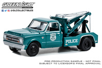 Wrecker Chevrolet C-30 Dually  - "NYPD" (1967) Greenlight 1/64