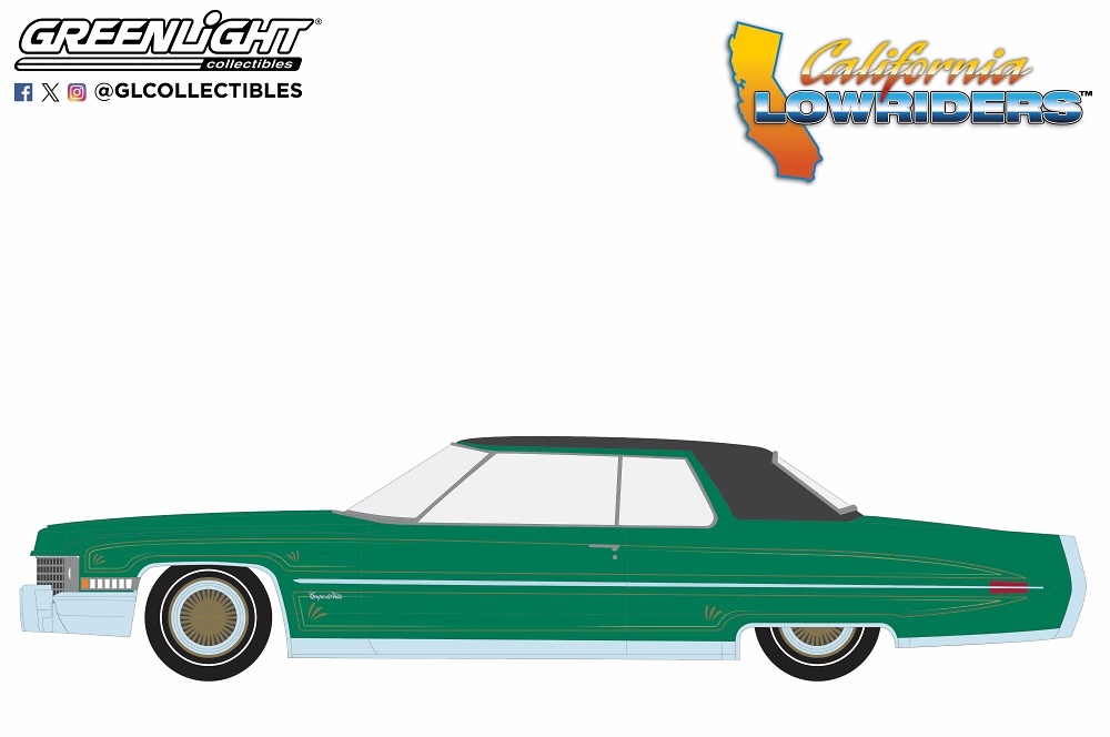 Cadillac Coupe DeVille – Green and Gold 