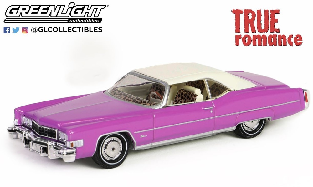 Cadillac Eldorado Convertible - True Romance (1993) Greenlight 1/64 