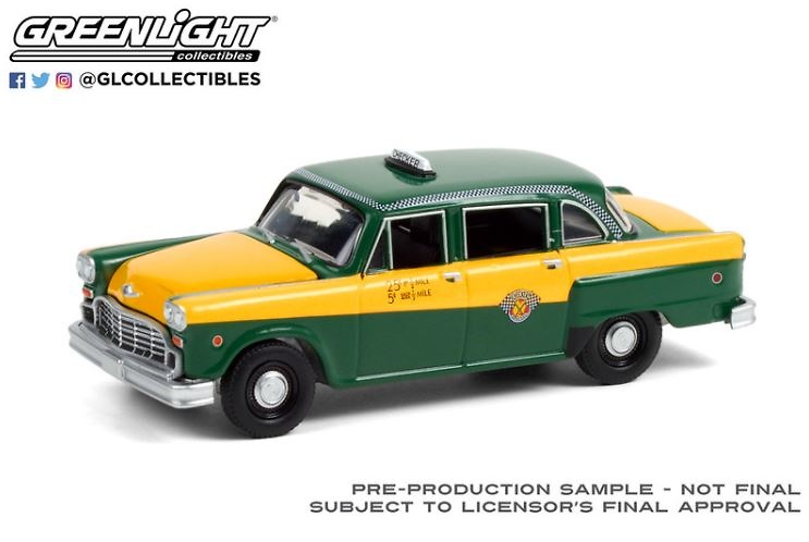 Checker Marathon A11 - Checker 60 Years (1960) Greenlight 1/64 