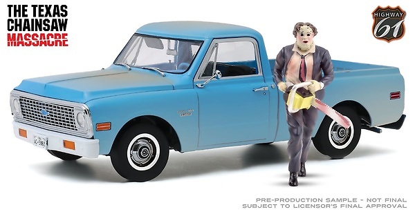 Chevrolet C-10 - La matanza de texas inclusive figura (1974) Highway 61 escala 1/18 