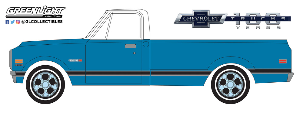 Chevrolet C10 (1982) Greenlight 27970C 1/64 