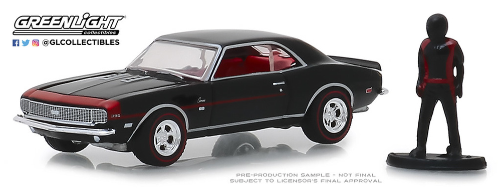 Chevrolet Camaro RS/SS con piloto (1968) Greenlight 1/64 