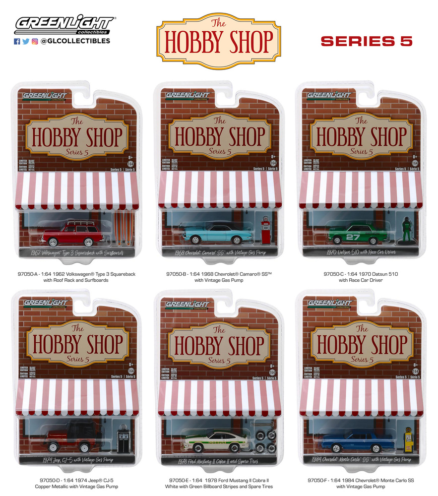 The Hobby Shop Serie 5 Greenlight 97050 1/64 