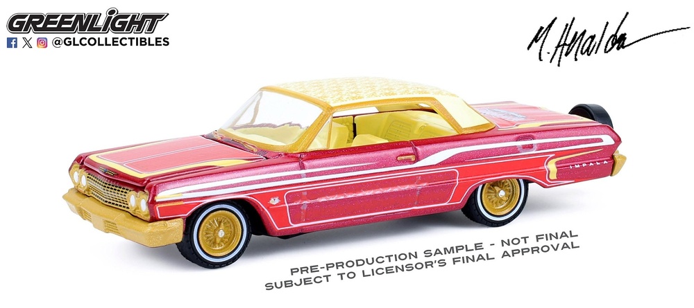 Chevrolet Impala Lowrider – Michael Heralda Special Edition Greenlight 1/64 