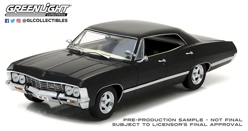 Chevrolet Impala Sport Sedán (1967) Greenlight 1/24 