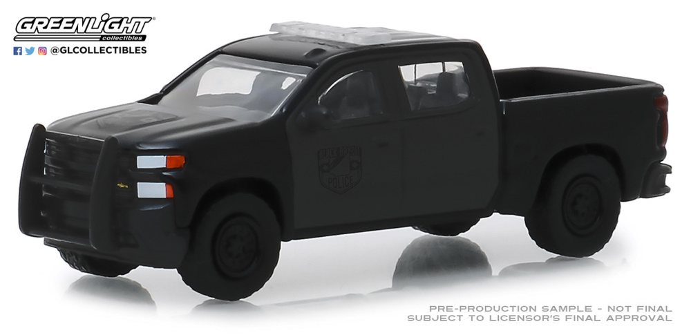 Chevrolet Silverado Serie Black Bandit 21 (2019) Greenlight 1/64 
