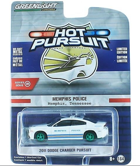 Dodge Charger - Policía de Memphis (2011) Greenmachine 1/64 