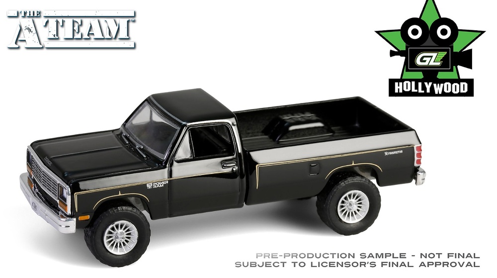 Dodge Power Ram Prospector - The A-Team Hollywood Series 43 Greenlight 1/64 