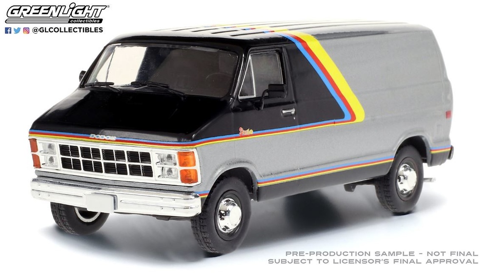 Dodge Ram B250 Van (1980) Greenlight 1/43 