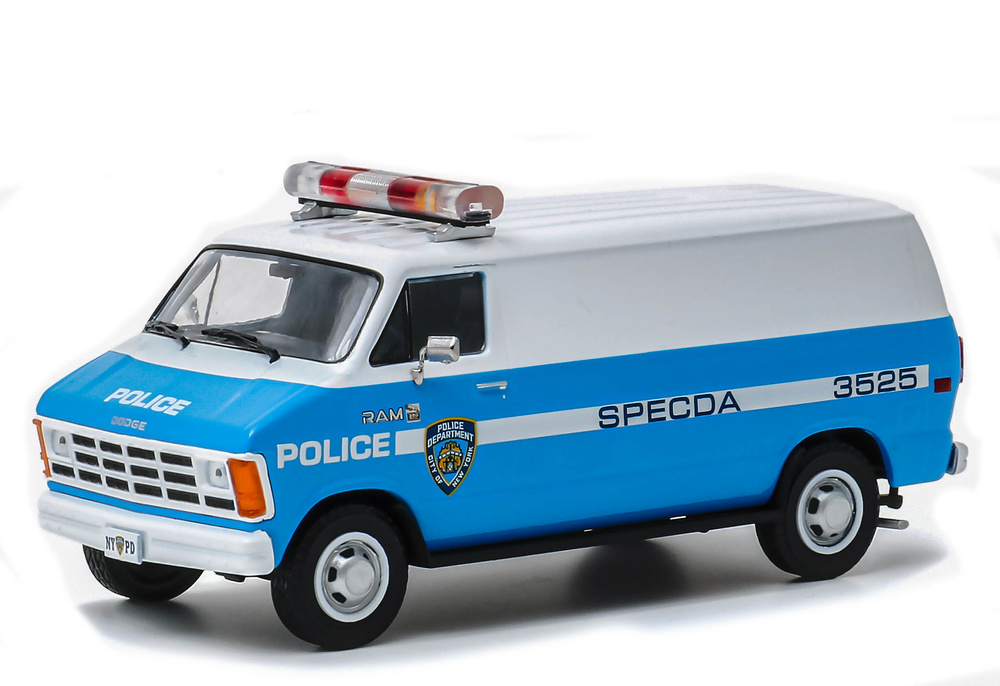 Dodge Ram Van B250 New York City Police Dept Greenlight 86577 escala 1/43 