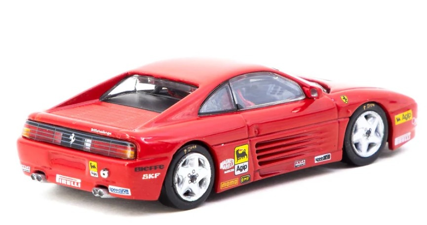 Ferrari 348 Challenge Presentation - HOBBY64 Tarmac Works T64-082-PRE - escala 1/64 
