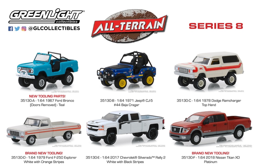 Ford Bronco (1967) Greenlight 1/64 